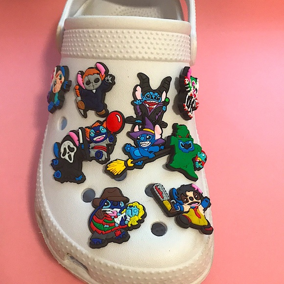 Horror Stitch Croc charms! 10 piece charm! - Picture 2 of 2